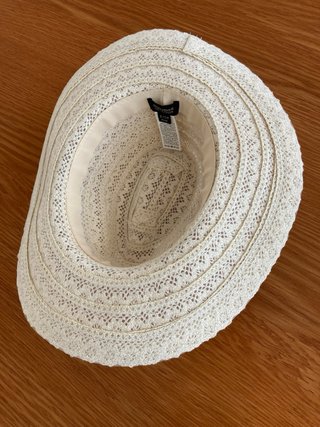Sombrero Sfera Verano Beige y Dorado Talla S 56