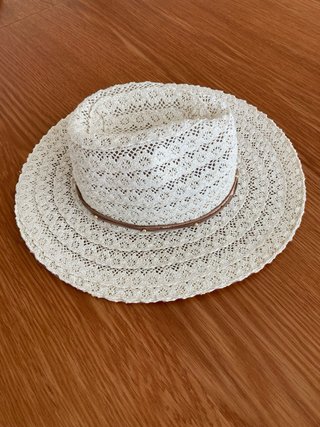 Sombrero Sfera Verano Beige y Dorado Talla S 56