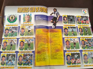 Álbum Cromos Liga 96-97