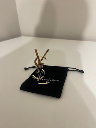 Spilla YSL Yves Saint Laurent 7 cm