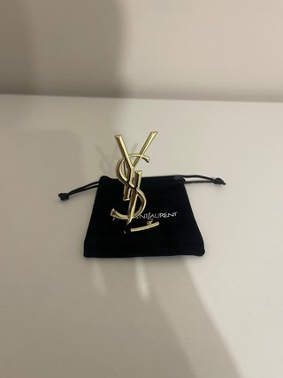 Spilla YSL Yves Saint Laurent 7 cm