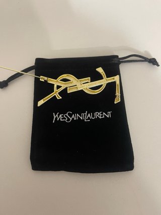 Spilla YSL Yves Saint Laurent 7 cm