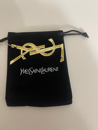 Spilla YSL Yves Saint Laurent 7 cm