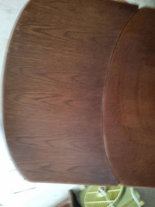 Mesa extensible madera maciza
