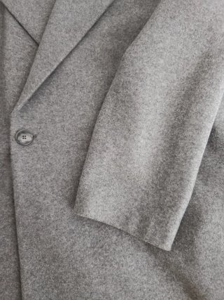 Abrigo cruzado Zara Talla L Gris