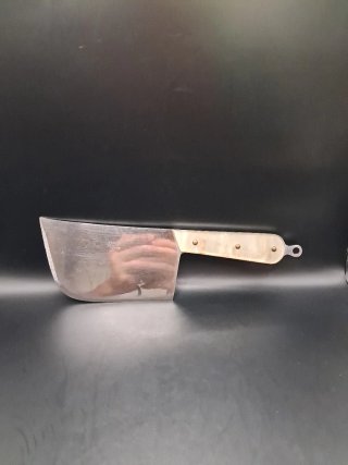 Cuchillo de cocina metal y nacar
