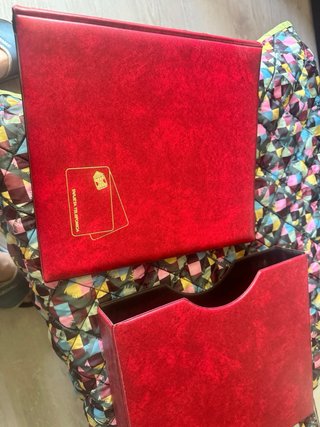 Álbum Tarjetas Telefónicas BEUMER Rojo