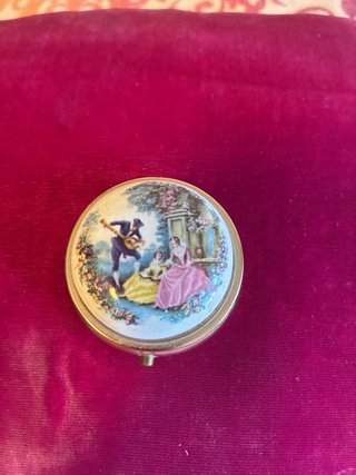Pastillero Vintage Porcelana Japonés