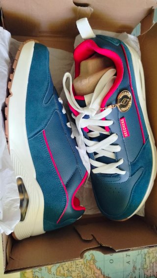 Zapatillas Skechers edición especial FRANCIA ,Azul