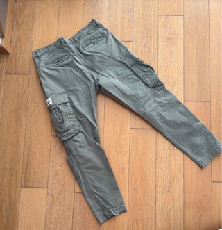 Pantalón Cargo Zara Caqui