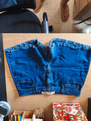 Pack 2 pantalones vaqueros cortos