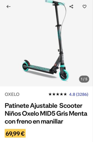 Patinete infantil