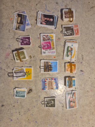 Lote de sellos españoles en ptas