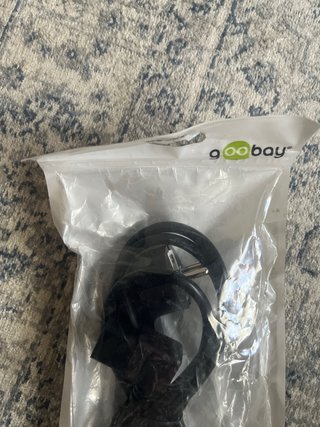 Cable de alimentación Goobay