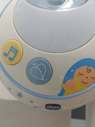 Móvil Cuna Bebé Proyector Luces y Sonidos