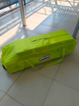 Cuna de viaje plegable Asalvo