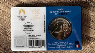 Colección 2€ Paris 2024