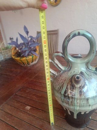 Botijo de barro estilo valenciano