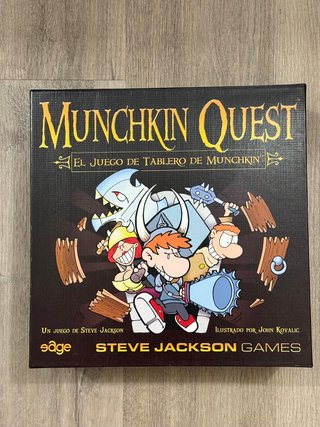 Munchkin Quest Juego de Mesa Español