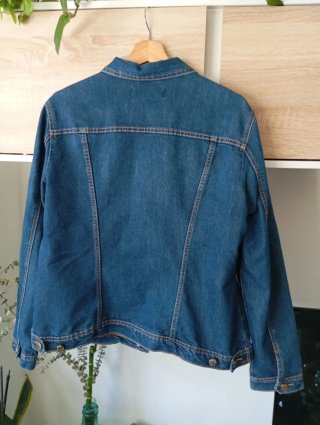 Cazadora vaquera azul
