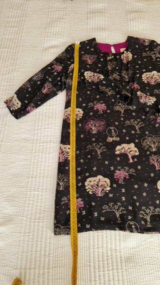 Vestido estampado mujer