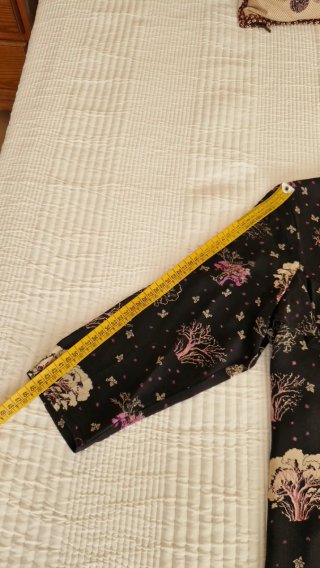 Vestido estampado mujer