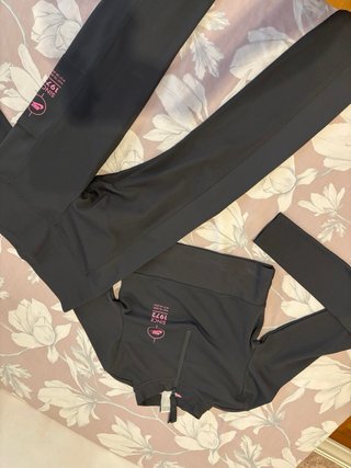 Conjunto Nike Negro y Rosa Talla XS/S