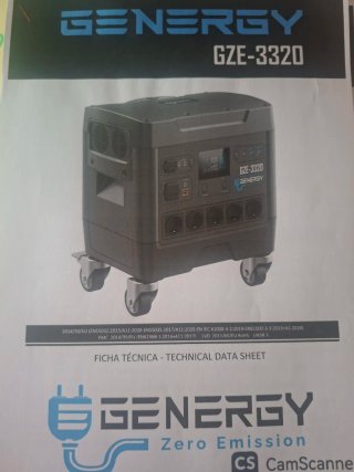 Generador GENERGY GZE-3320