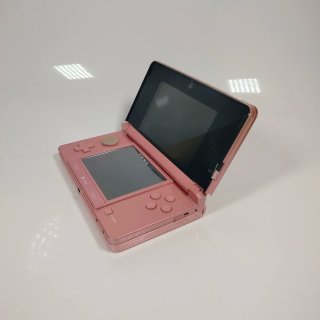 Nintendo 3DS Rosa con Caricatore e Stilo