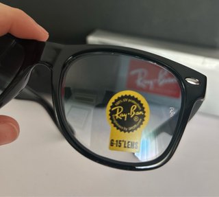 Gafas Negras Cristales Azules