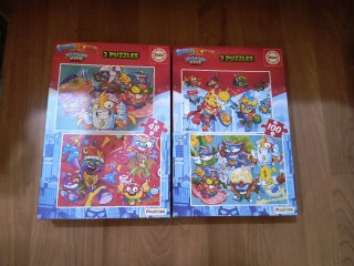 Pack 2 Puzzles Superzings Educa 48 y 100 piezas