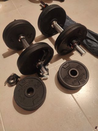 Pesas y Barra Z