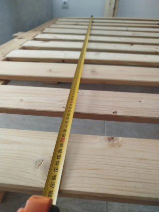 Estructura cama camper