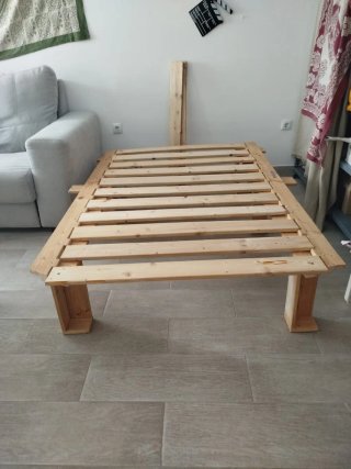Estructura cama camper