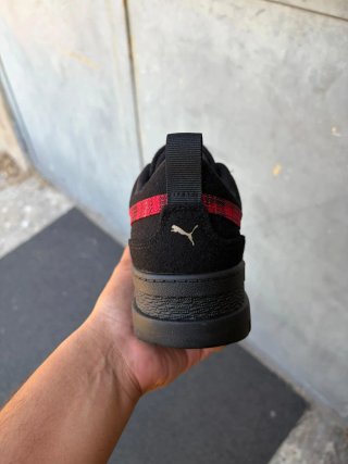Puma Mayze Scarpa Nera e Rossa