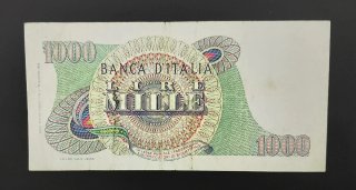 Banconota Lire 1000 Banca d'Italia Verdi
