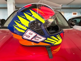 Chaqueta y Casco Moto Talla S