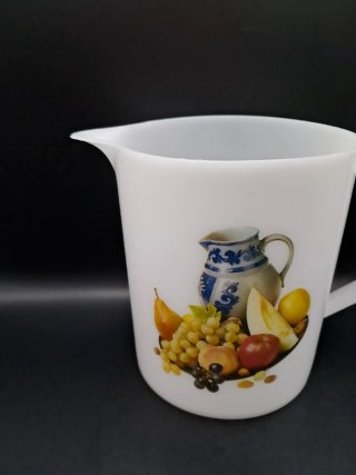 Jarra Plástico Vintage Frutas