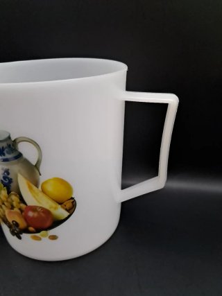 Jarra Plástico Vintage Frutas