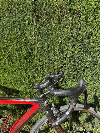 Bicicleta Carretera Carbono Orbea Roja