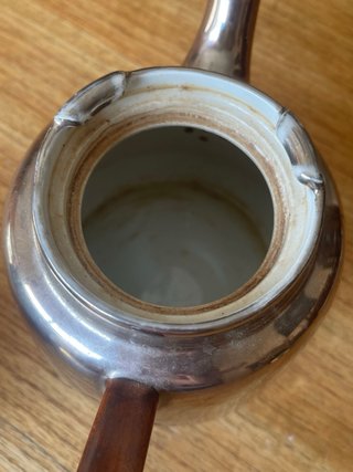 Tetera Prugier Limoges Francia Años 40
