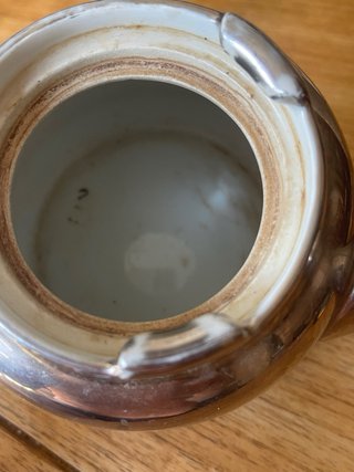 Tetera Prugier Limoges Francia Años 40