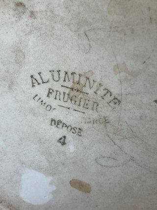 Tetera Prugier Limoges Francia Años 40