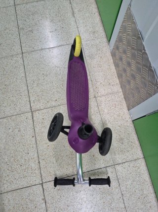 Patinete 3 Ruedas Morado Infantil Oferta!!