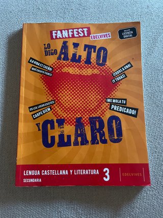Lengua castellana y literatura 3 Secundaria