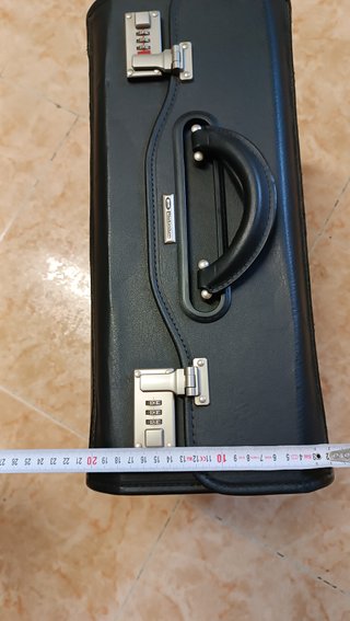 Maletín Platinium Negro Documentos