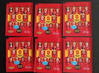 6 Sobres Cromos España Mundial 2026 Panini