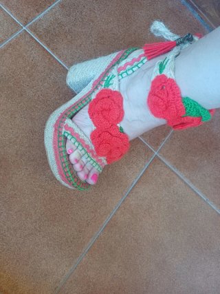 Sandalias Marietta by Mallorca Flores Rojas