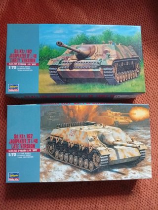 Lote Hasegawa Jagdpanzer IV  2 modelos para Rafael