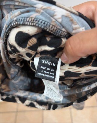 Falda pantalón elástica leopardo
